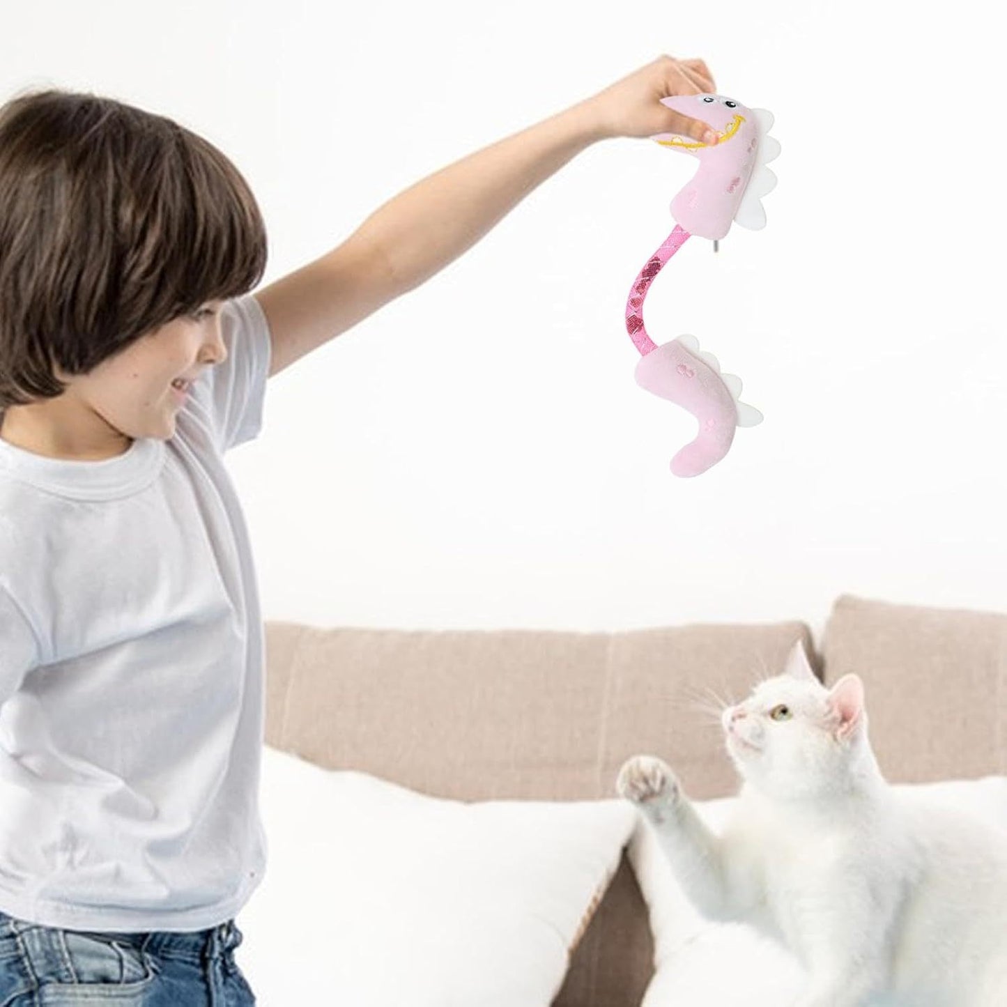Cat Toys Cat Chew Toy For Teeth Cleaning Catnip Rope Toys For Cats Springs Cat Toy Interactive Cat Kicker Toys For Indoor Cats